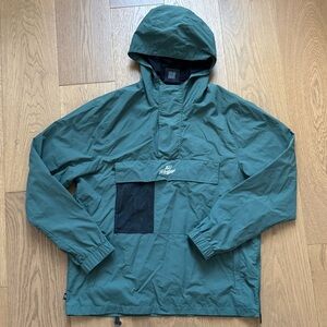 100 Thieves Foundations Anorak Jacket - Alpine Green - Size L - Like New